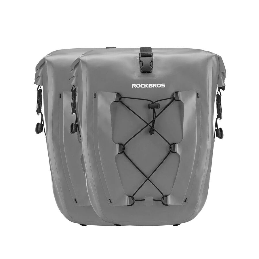 Rockbros AS-002-2 Bicycle Pannier Bag 2 Pcs Grau
