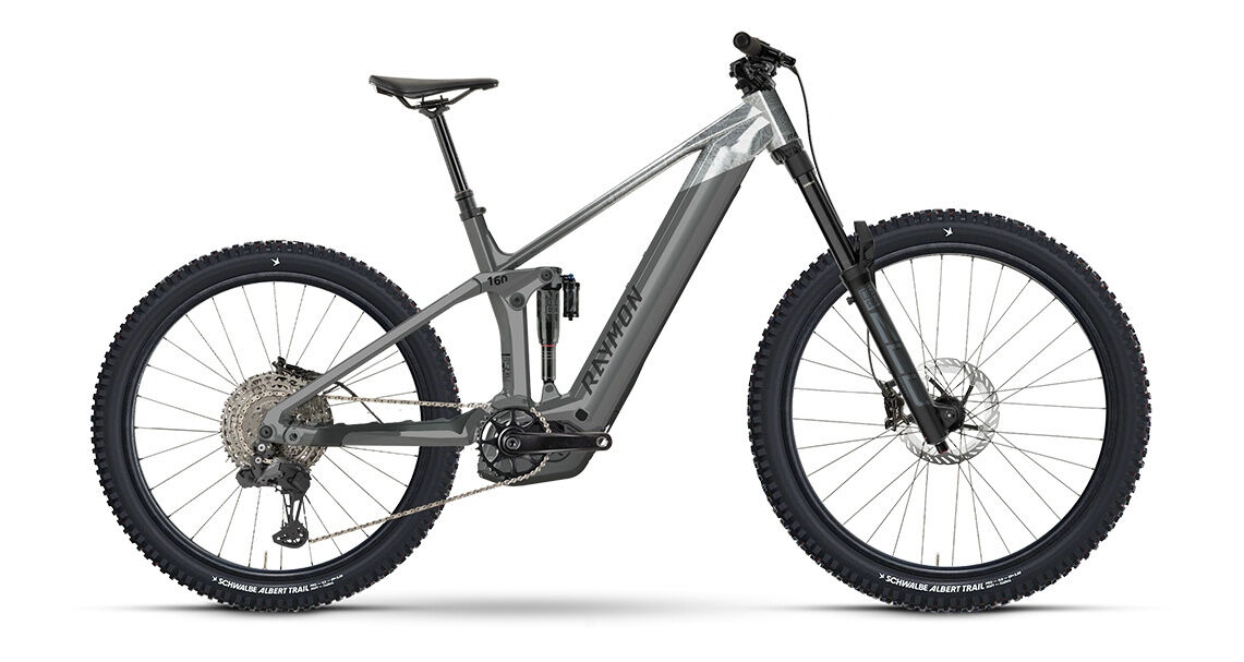 Raymon VAMOK ULTRA - 29"/27;5" 800 Wh - darksilver marble S