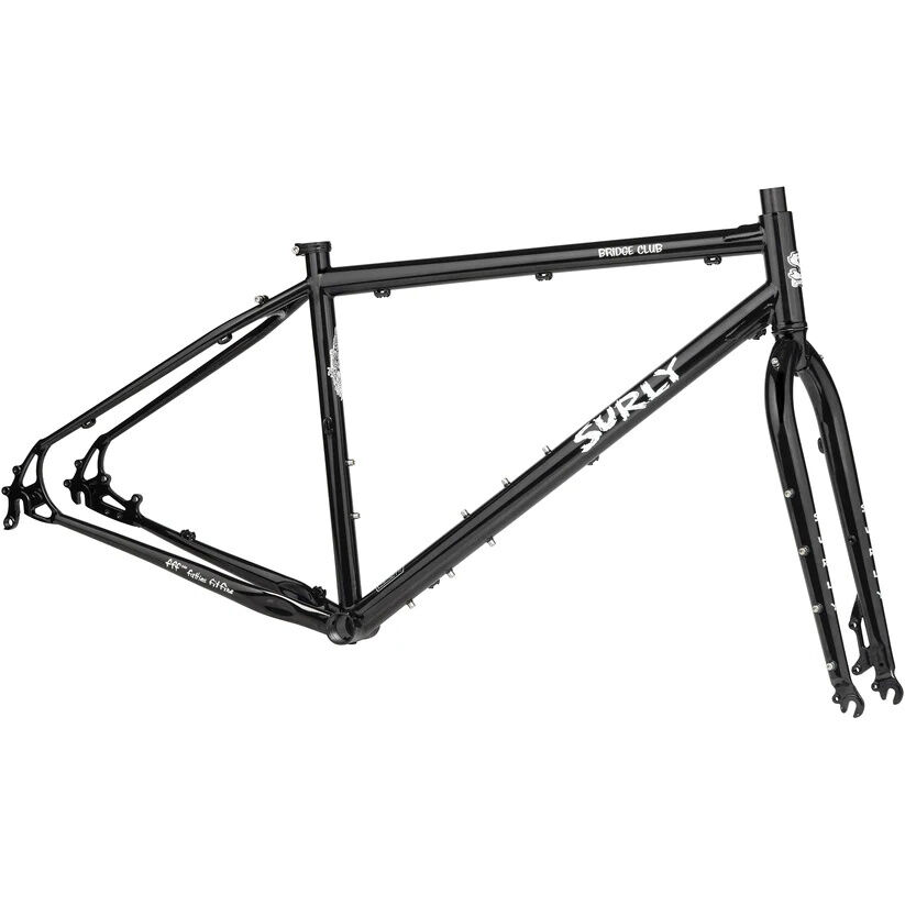 Surly Bridge Club MTB Rahmenkit trevor ́s closet black Diamant L