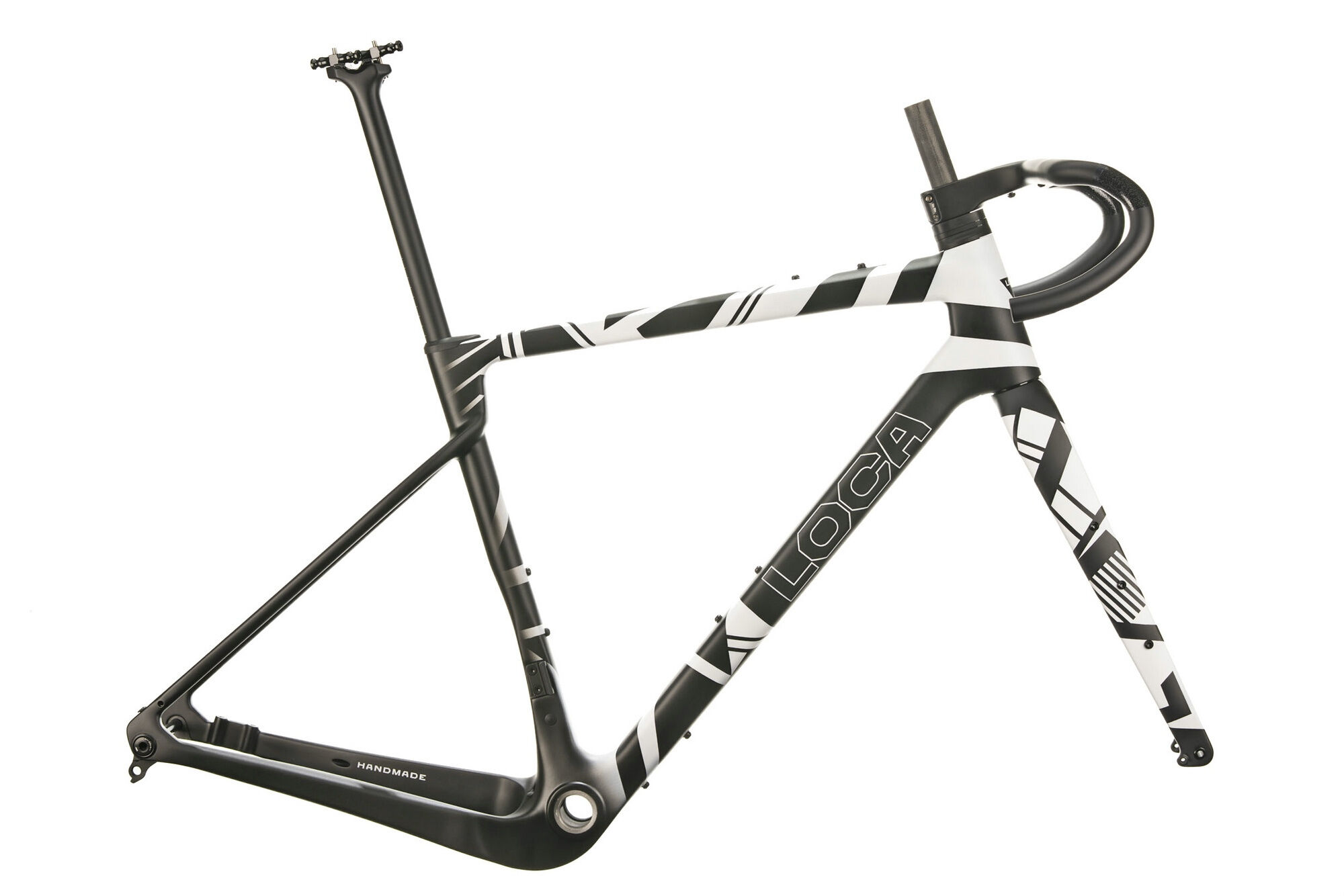 Loca Bikes Frameset Gravel Carbon Zebra Rescue Diamant