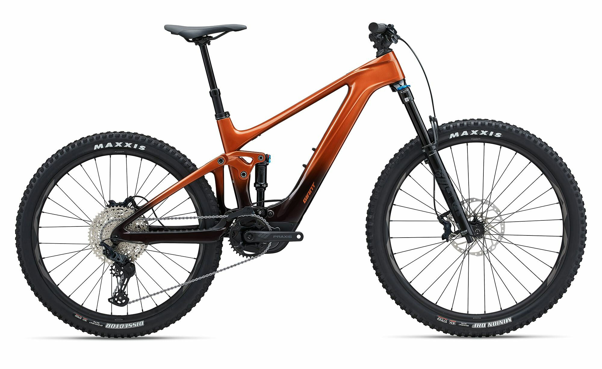 Giant TRANCE X ADVANCED E+ ELITE 2 | V1 Amber Glow/Cordovan 29"/27;5" 400 Wh Dia... L