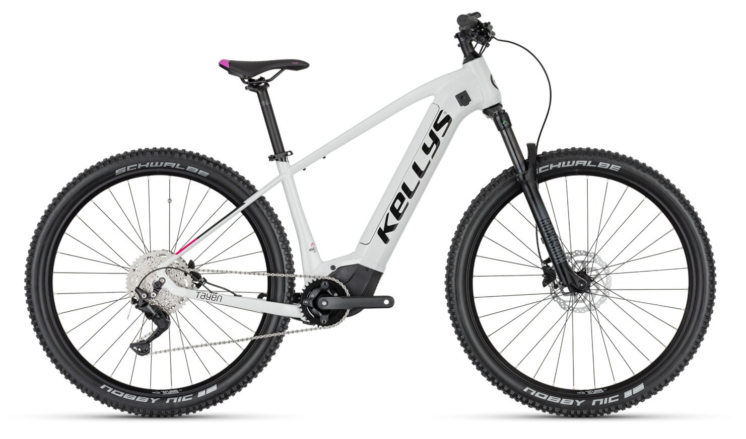 Kellys Tayen R50 LTD White 29" 725 Wh Diamant