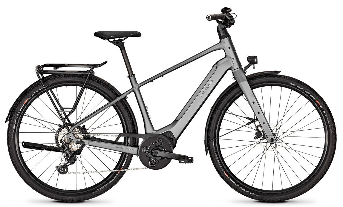 Kalkhoff ENDEAVOUR L EXCITE jetgrey matt 29" 400 Wh Diamant S
