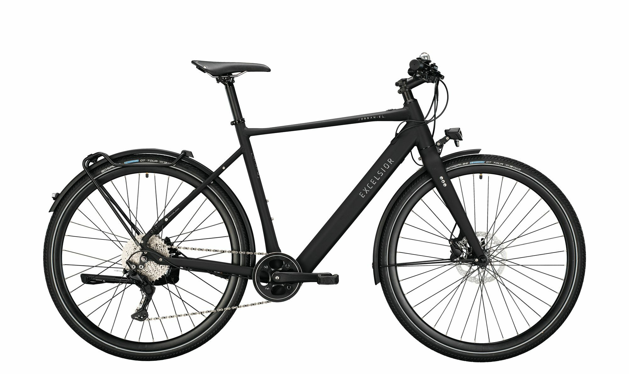 Excelsior Urban-E black matt 28" 350 Wh Diamant