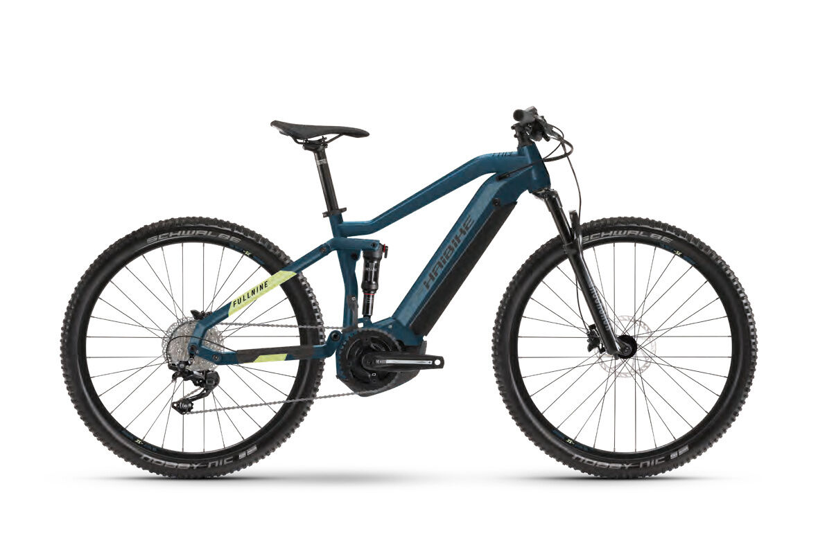 Haibike  FULLNINE 5  Blue / Canary   2021 29" 500 Wh Diamant