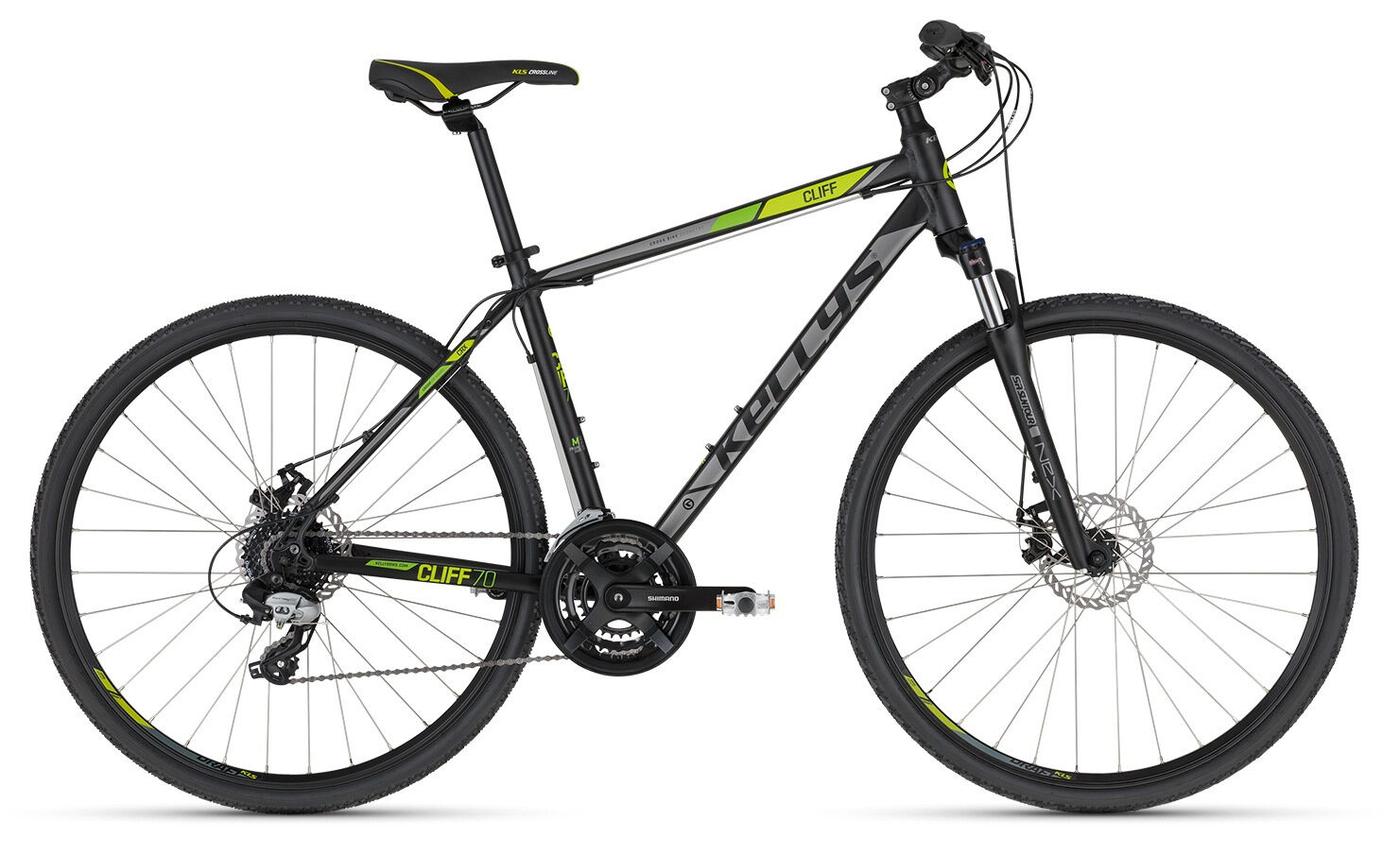 Kellys Cliff 70 Black Green 28" Diamant