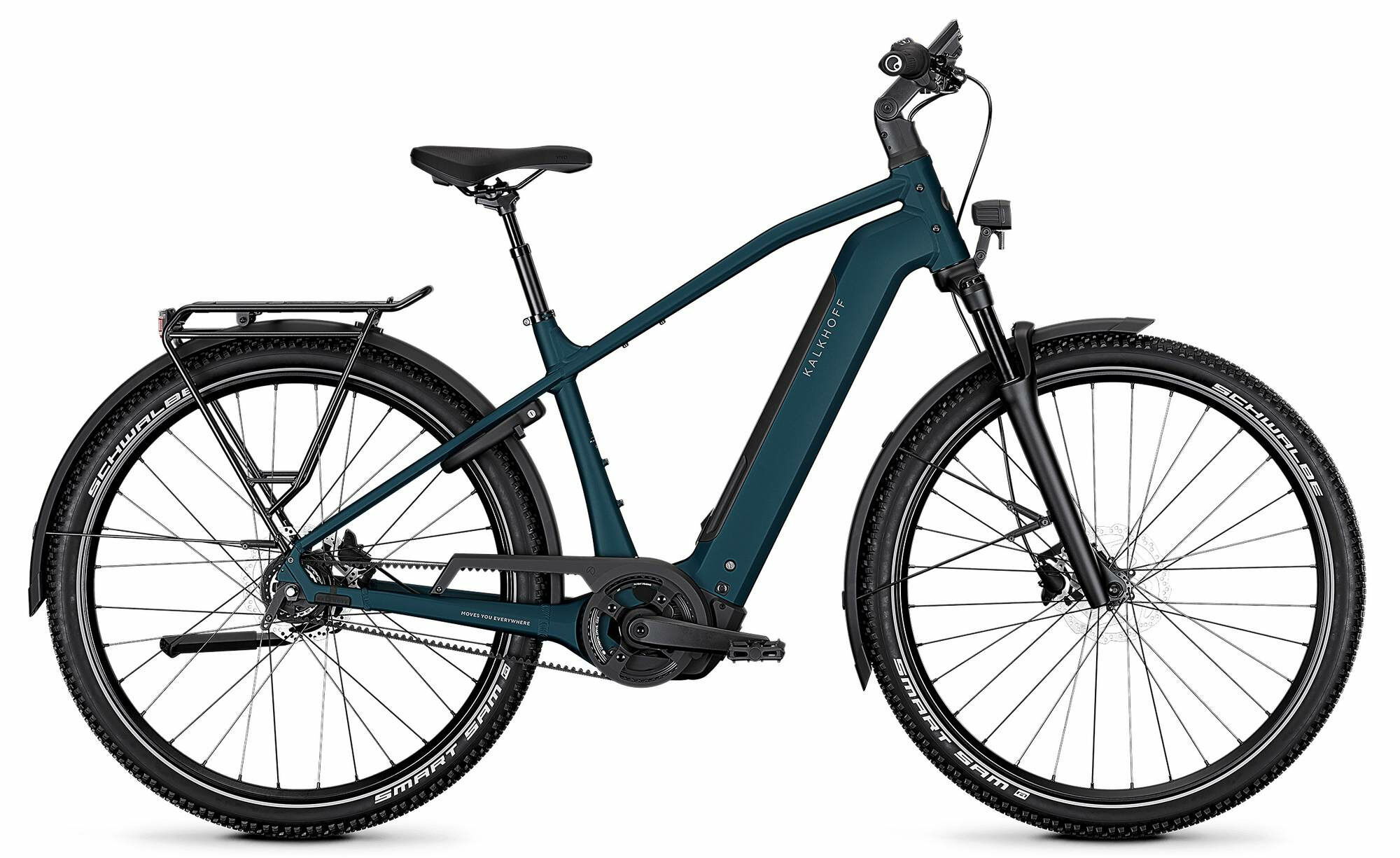 Kalkhoff ENTICE 3 EXCITE BELT DIAMANT - 29" 600 Wh - darksprings matt M
