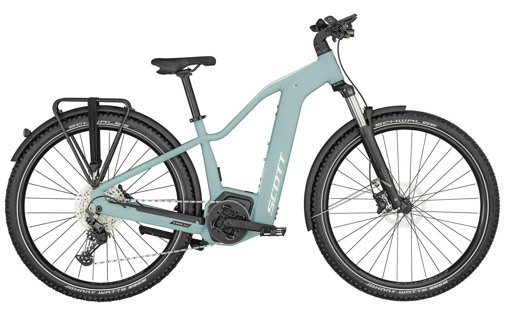 Scott AXIS eRIDE 30 LADY Muted Blue 29" 500 Wh Trapez S