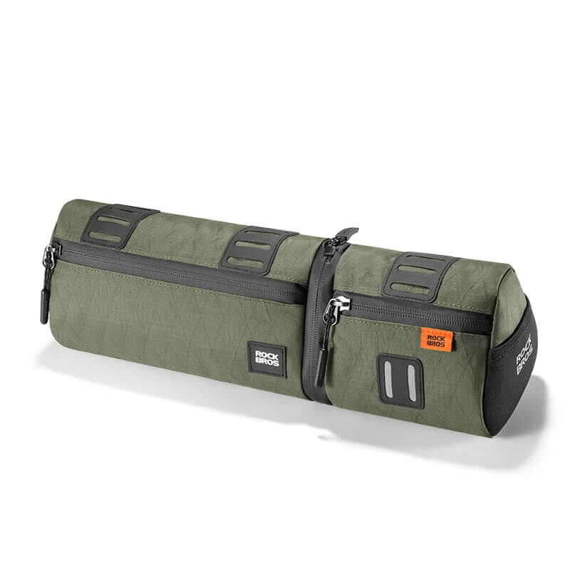 Rockbros 081 2 in 1 Bike Frame Bag Army Green