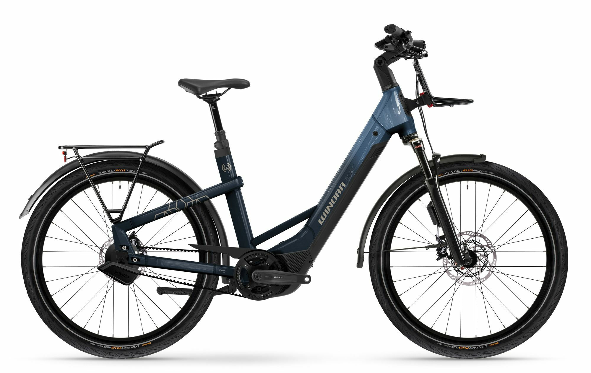 Winora YAKUN ENV cavalry/night life denim glänzend 27;5" 800 Wh Wave M