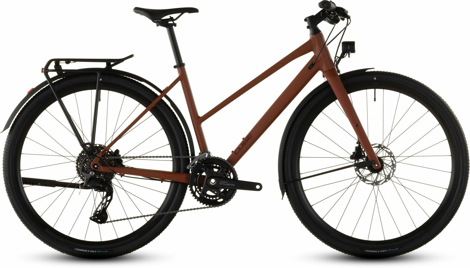 Cube Nulane Race FE amber´n´black 28" Trapez
