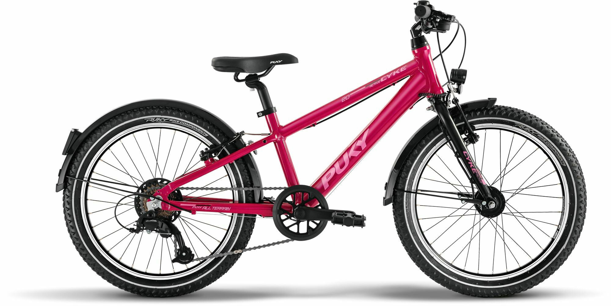 Puky Rad für Kinder, alle Farben gibt es bei Boc 24. Puky CYKE 20-7 ALU ACTIVE berry/black 20