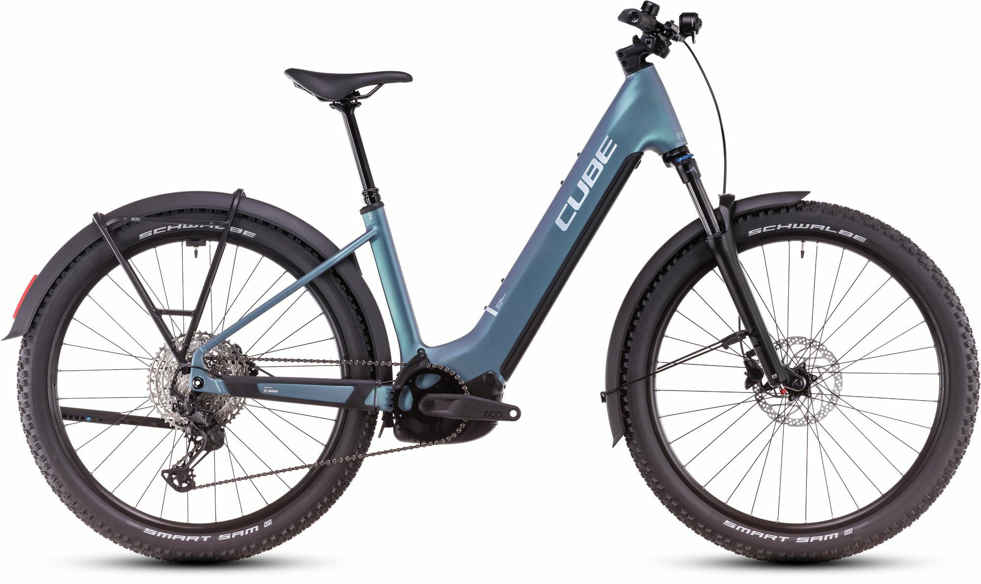 Cube Reaction Hybrid Pro 800 Allroad metallicgrey´n´black 29" 800 Wh Wave