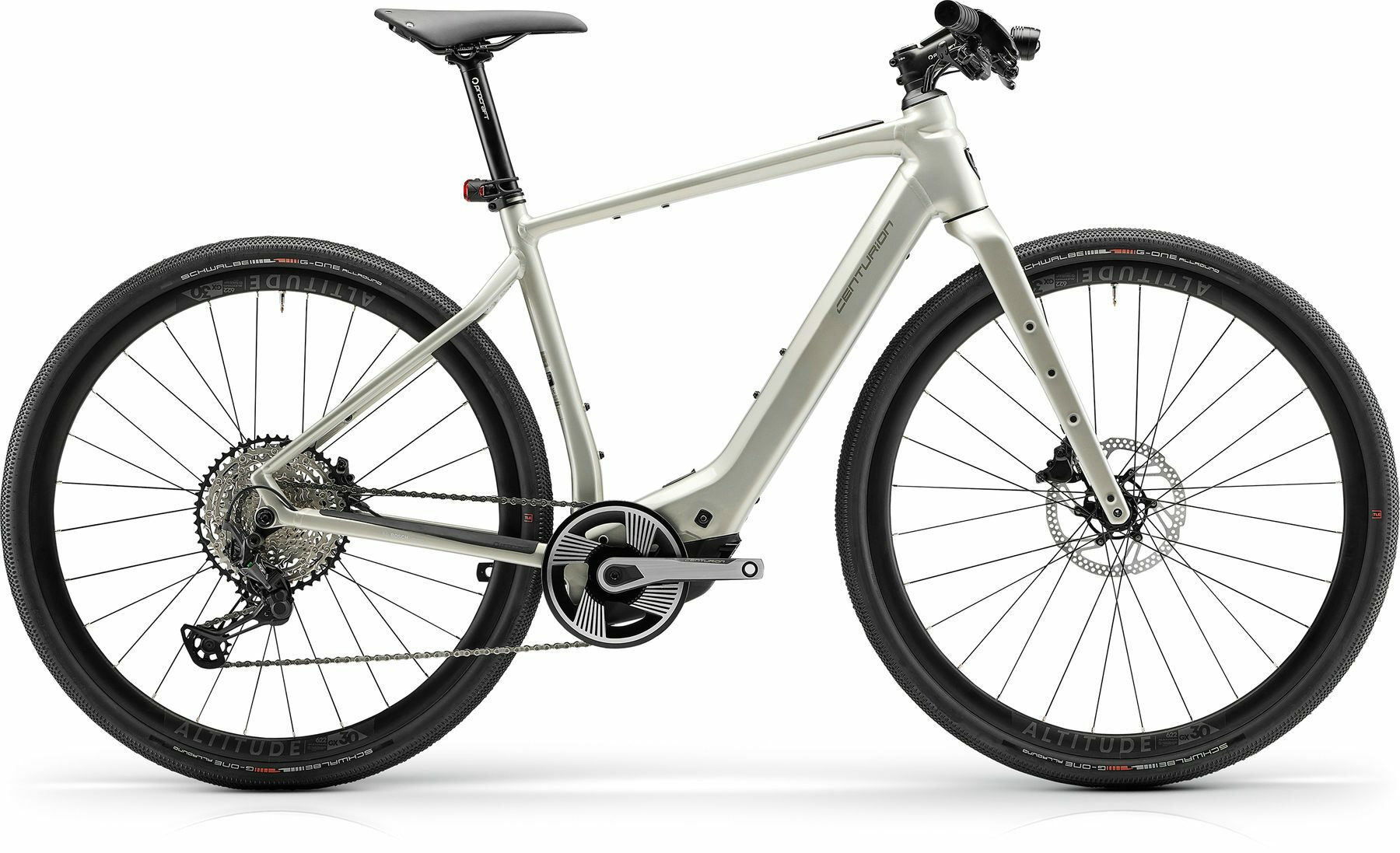 Centurion Speeddrive R2000 D Vintage Grau 2025 28" 400 Wh Diamant
