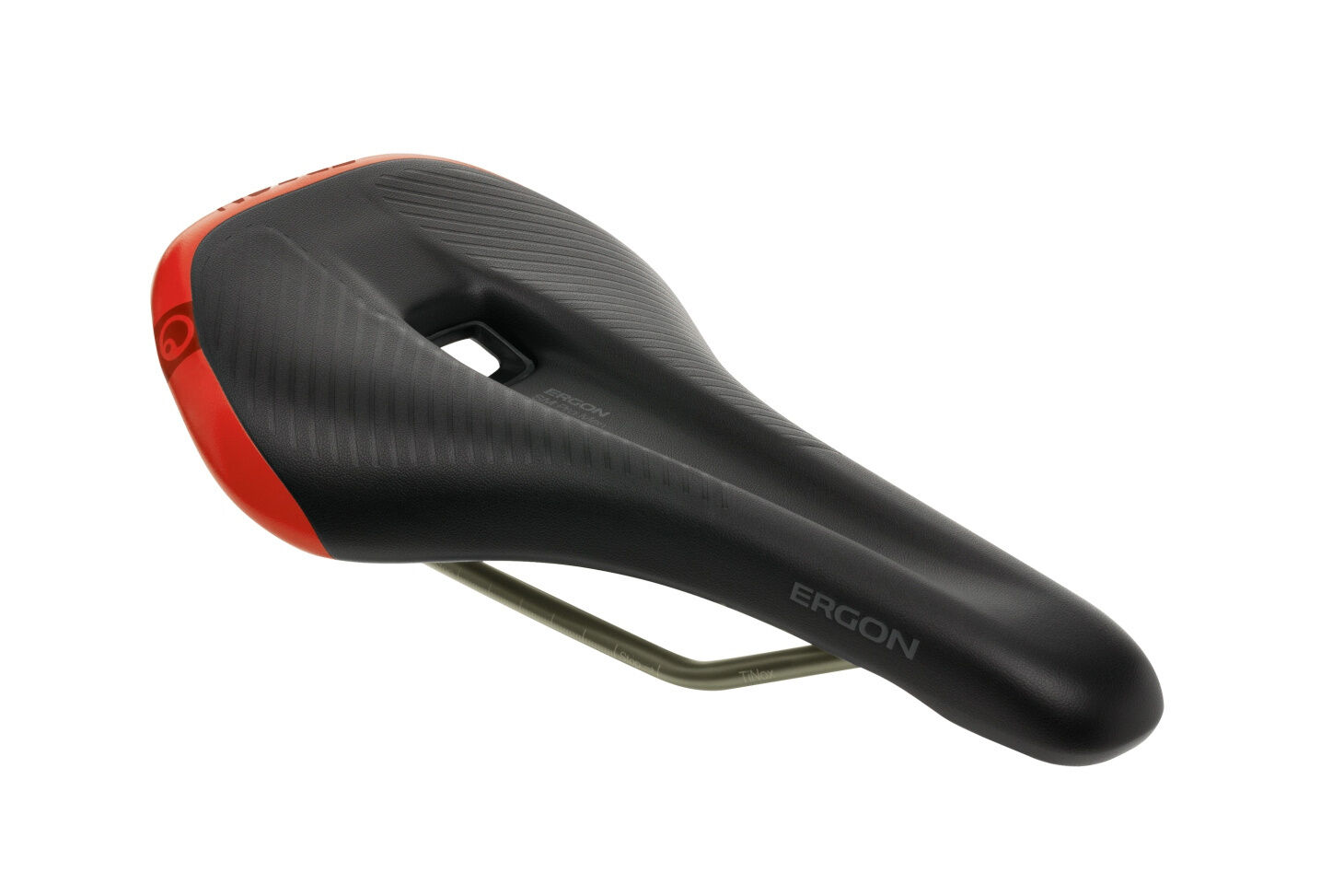 Ergon SM PRO MEN Sattel Stealth/Risky Red