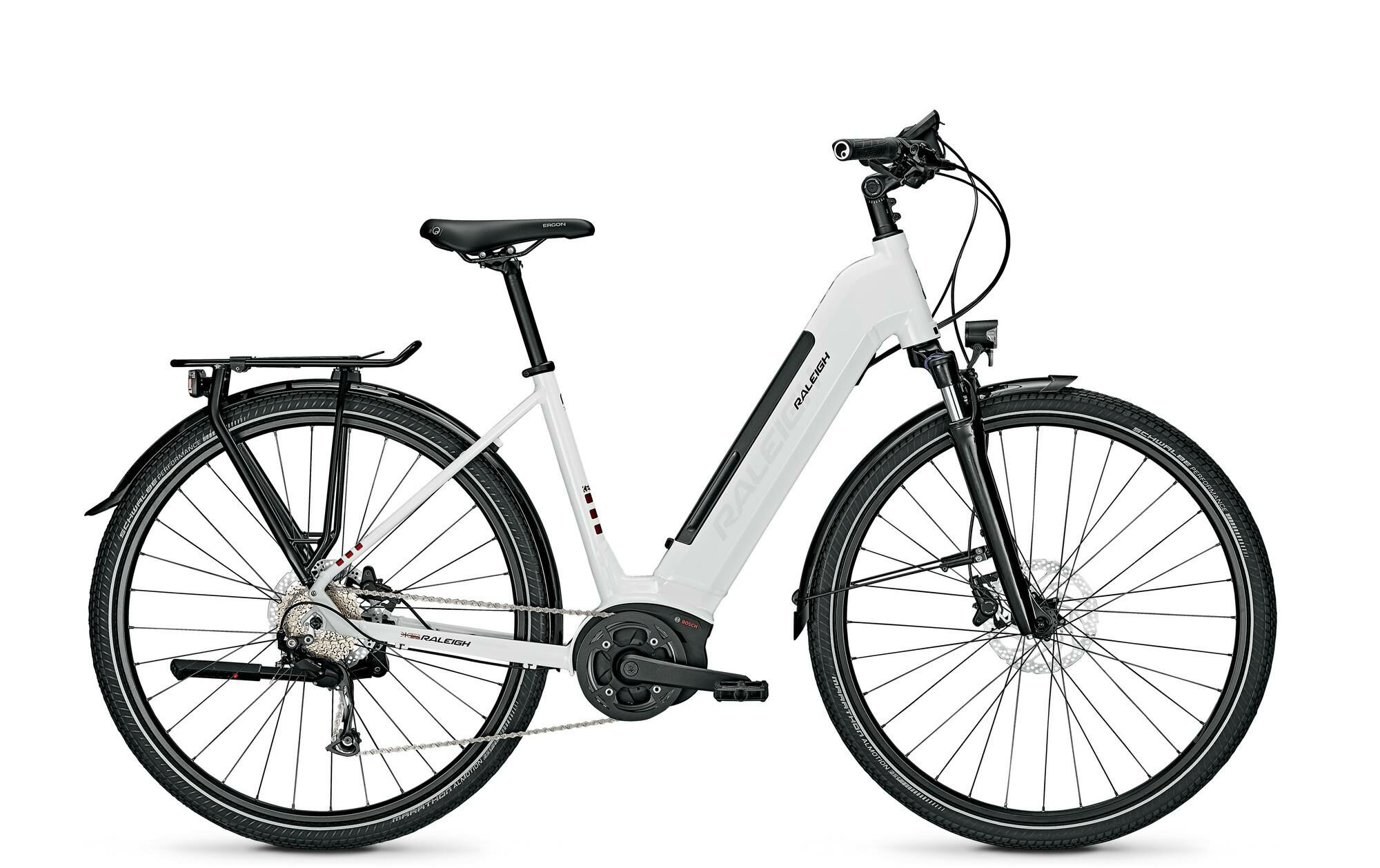 Raleigh KENT 9 white glossy 2021 28" 500 Wh Wave