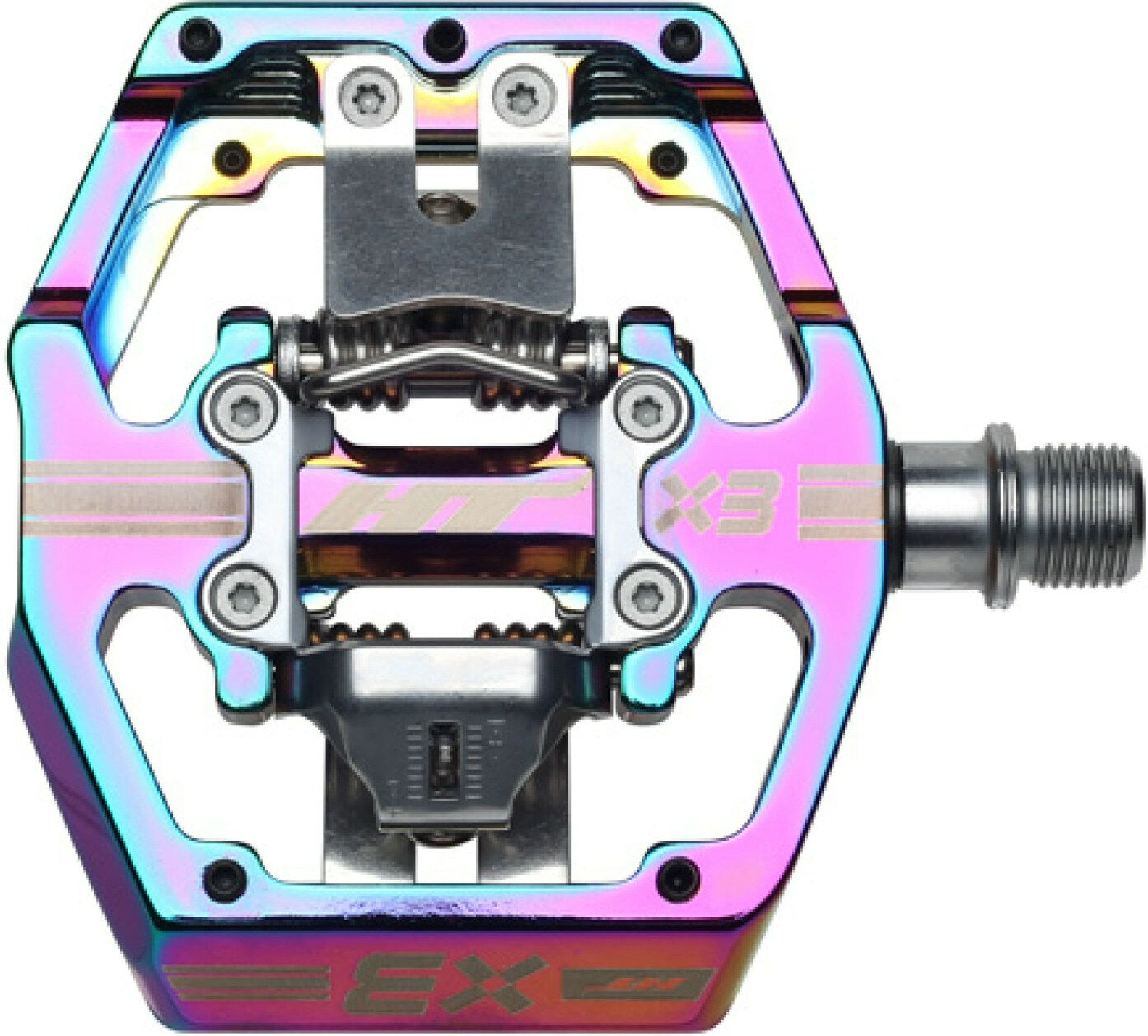 HT Components Pedale HT-X3 CNC Cromoly Oilslick