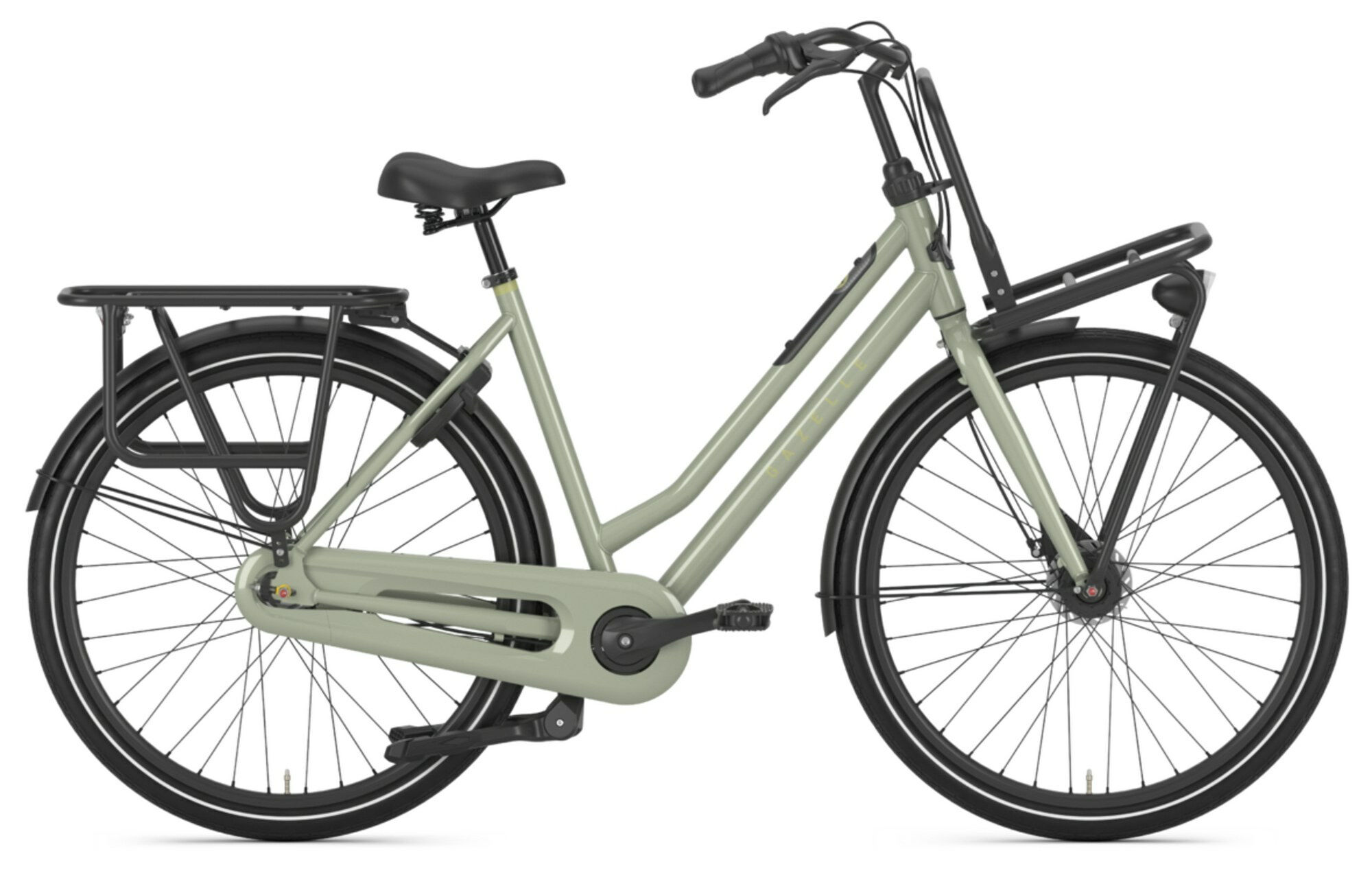 Gazelle HeavyDutyNL 7-Gang pistache green gloss 2024 28" Wave