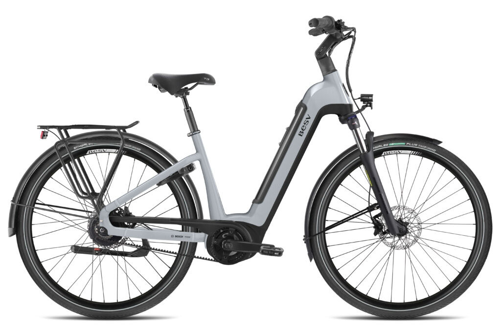 BESV CT-B 1.1 LS metallic steel 28" 625 Wh Wave