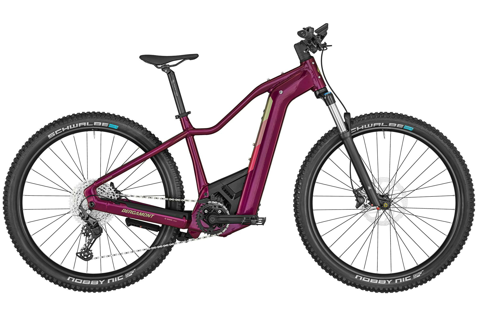 Bergamont E-Revox Pro FMN shiny mulberry red 29" 750 Wh Trapez Bergamont E-Revox Pro FMN shiny mulberry red 29" 750 Wh Trapez
