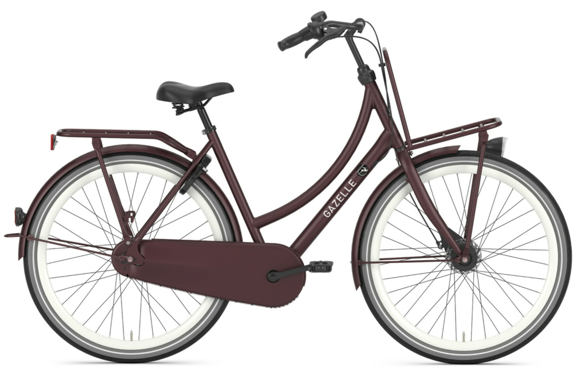 Gazelle PuurNL 7-Gang sangria red matte 28" Wave 49 cm