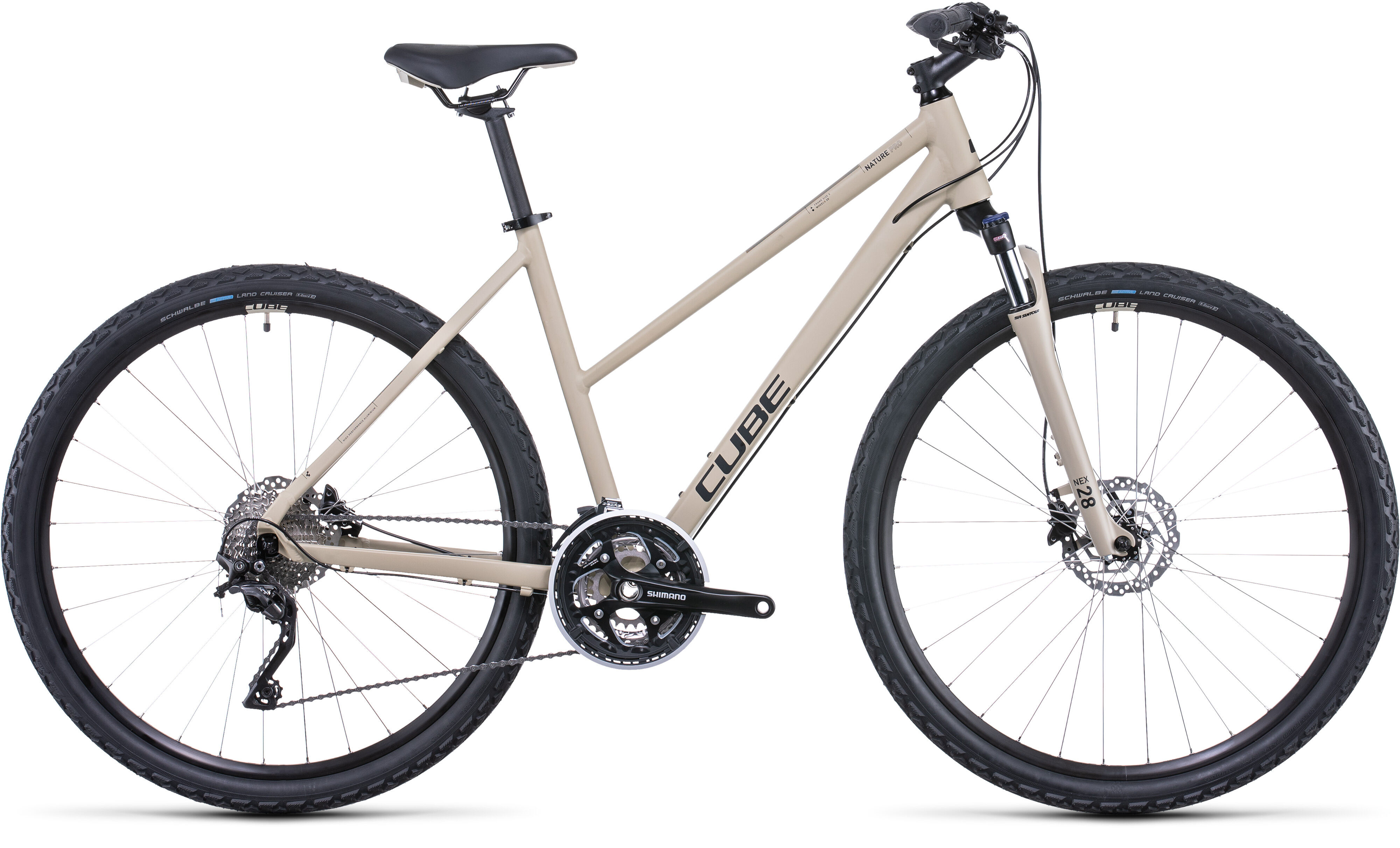Cube  Nature Pro  desert´n´black  2022 28" Trapez