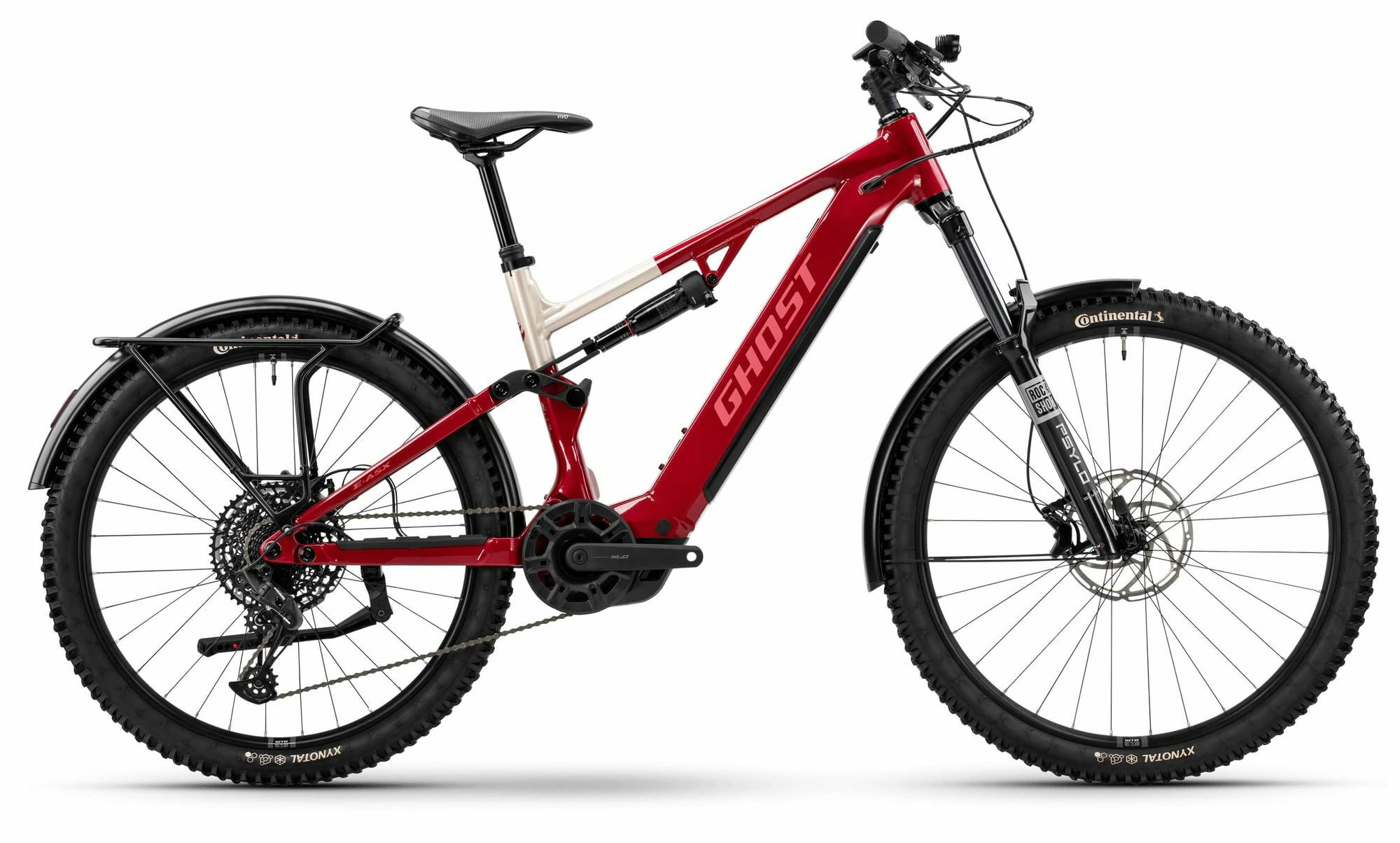 Ghost E-ASX ESSENTIAL EQ rebel red/coffee pebble - glossy 29"/27;5" 600 Wh Diama... M