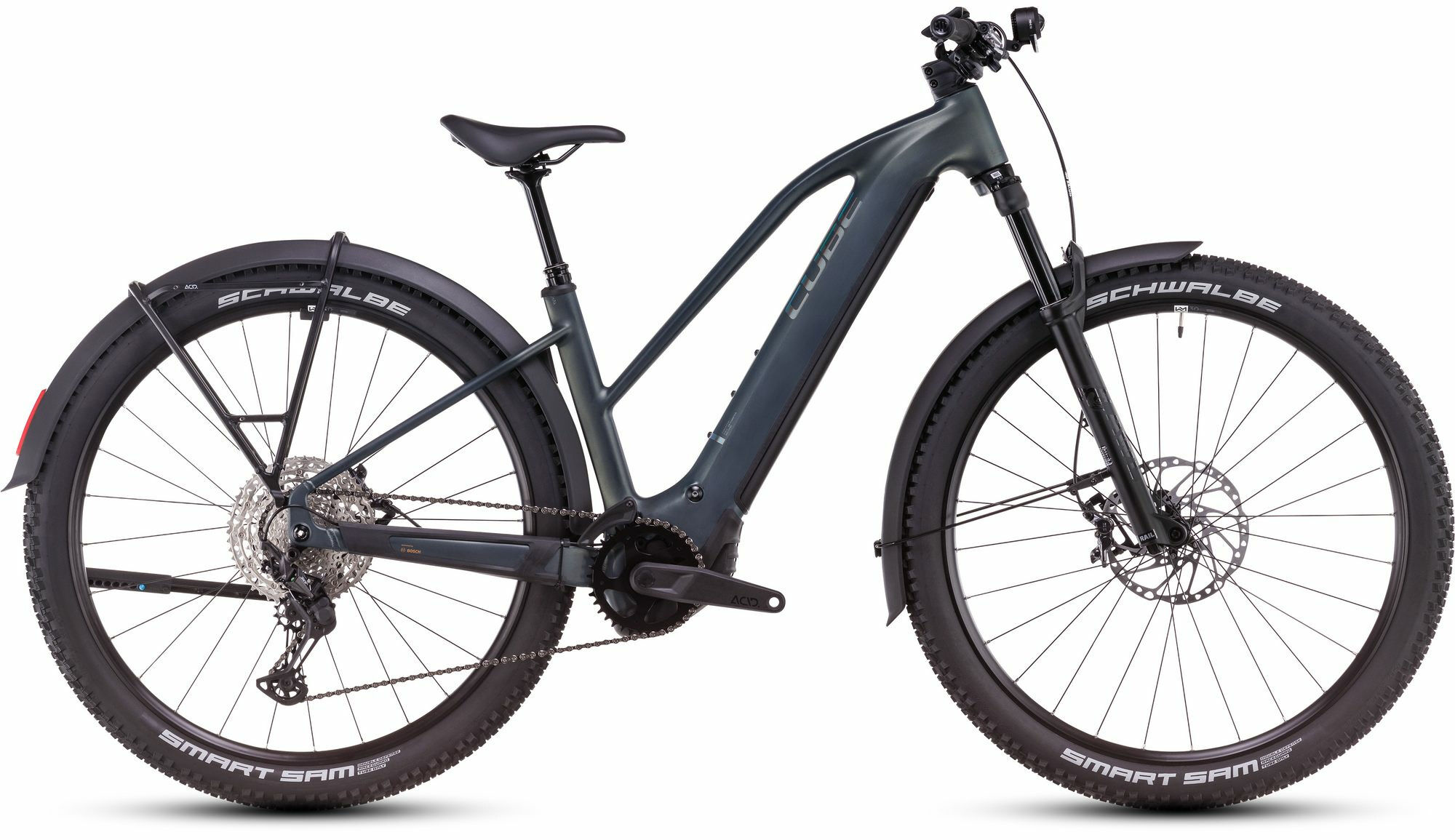 Cube Reaction Hybrid SLX 800 Allroad sagebrushgreen´n´prism 29" 800 Wh Trapez