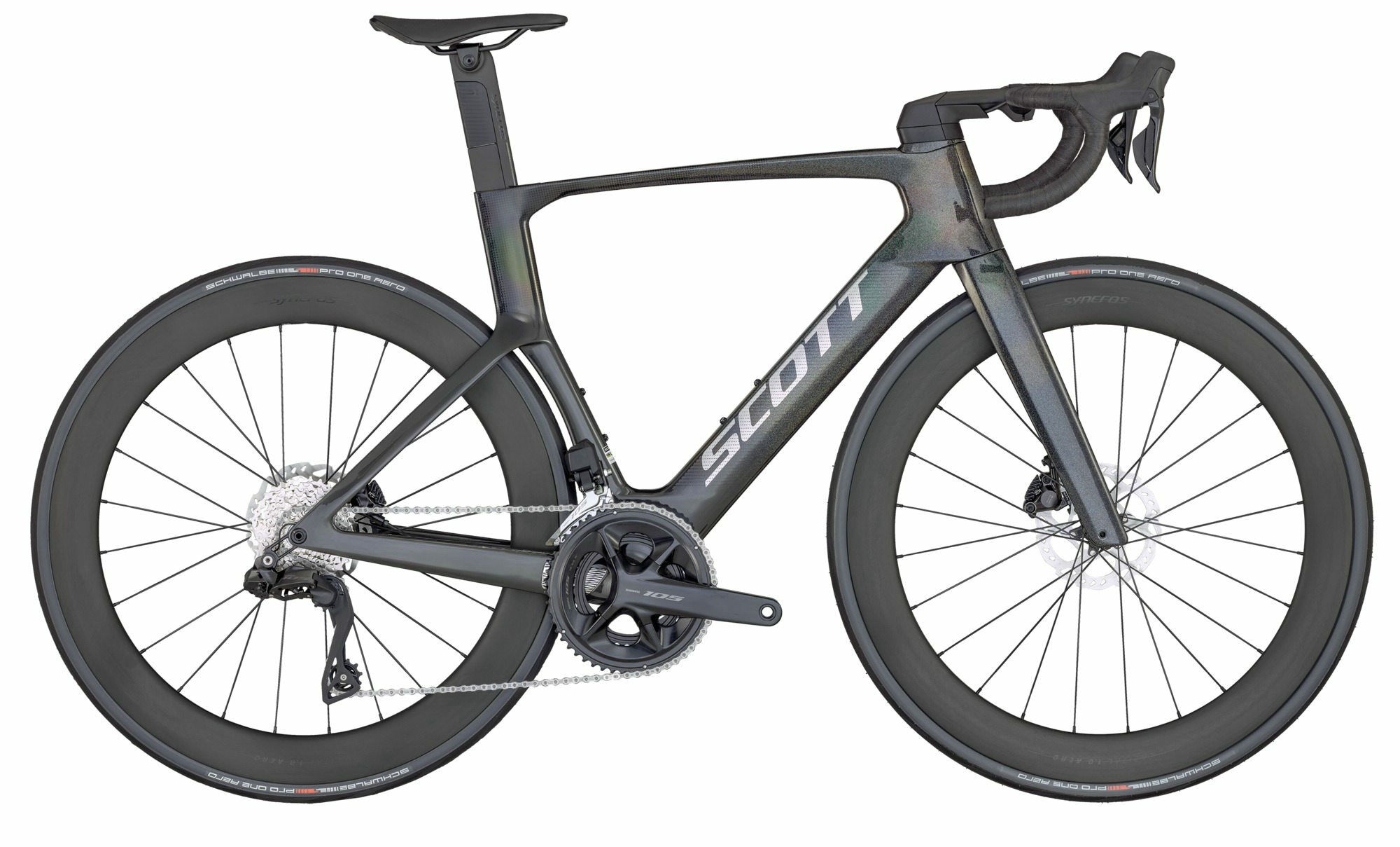 Scott Foil RC 20 Champion Black 2025 28" Diamant