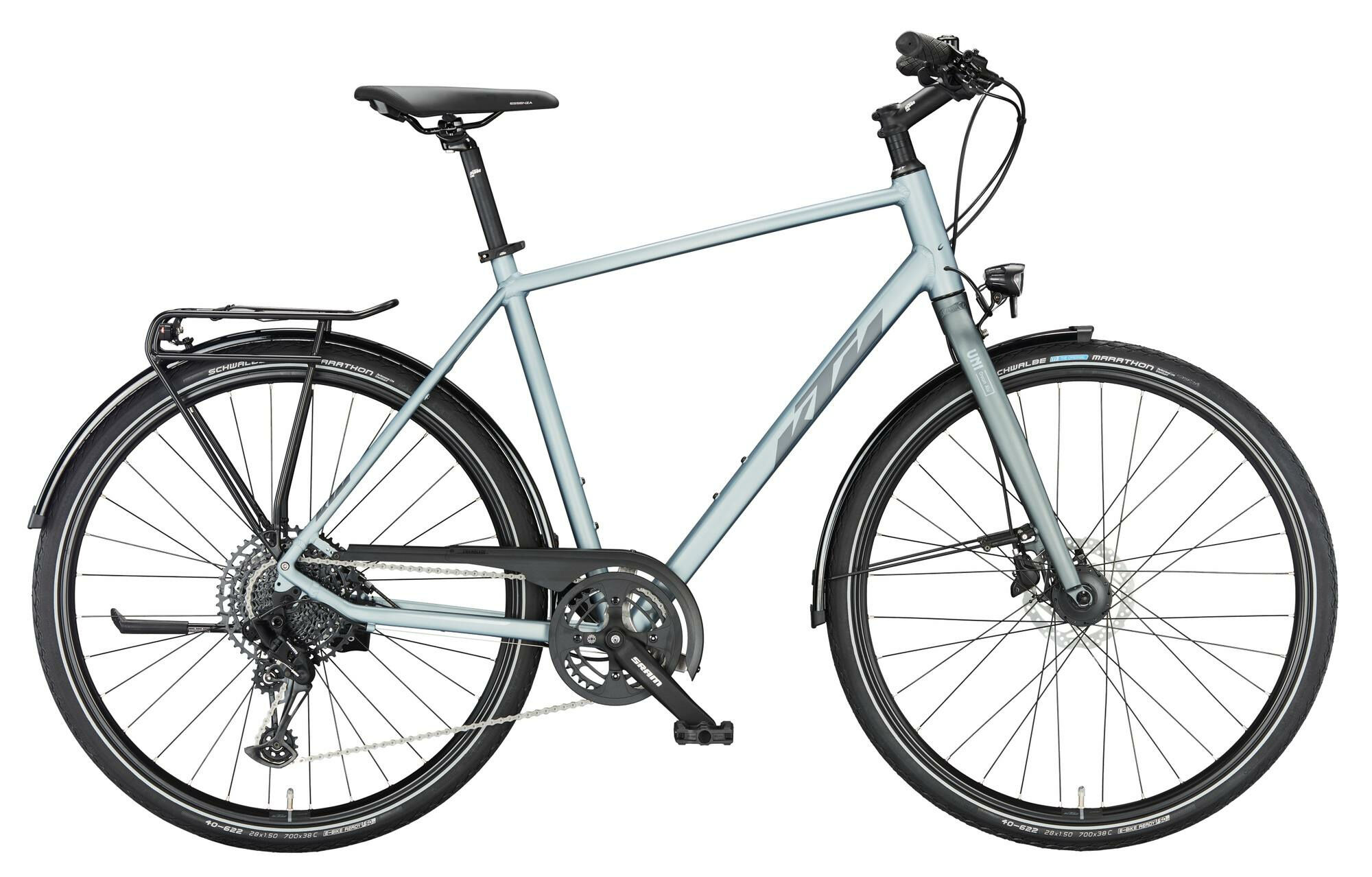 KTM LIFE LITE azzuro silver matt (grey) 28" Diamant 51 cm