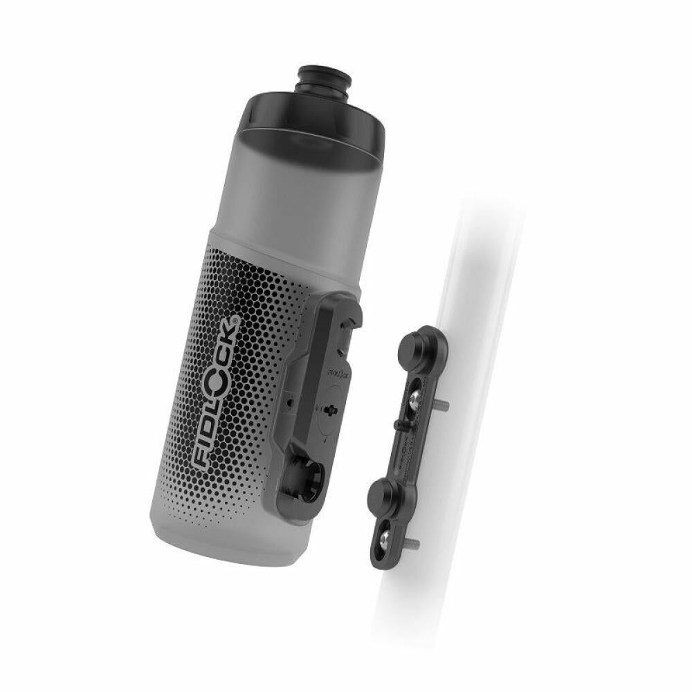 Fidlock TWIST 600 Trinkflasche + Bike Base smoke