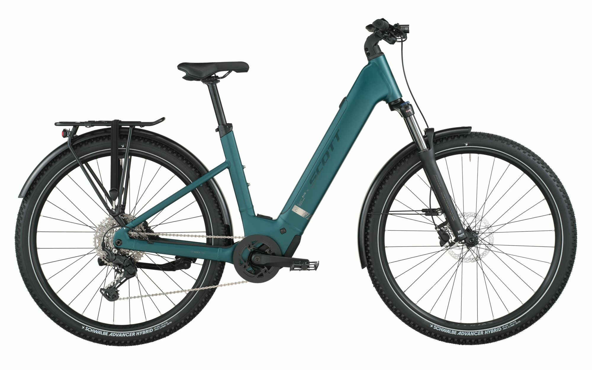 Scott AXIS 30 WAVE - 29" 540 Wh - cypress green L