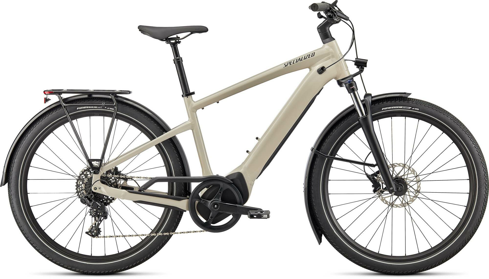 Specialized Turbo Vado 4.0 White Mountains/Black Reflecitve 27,5" 710 Wh Diamant