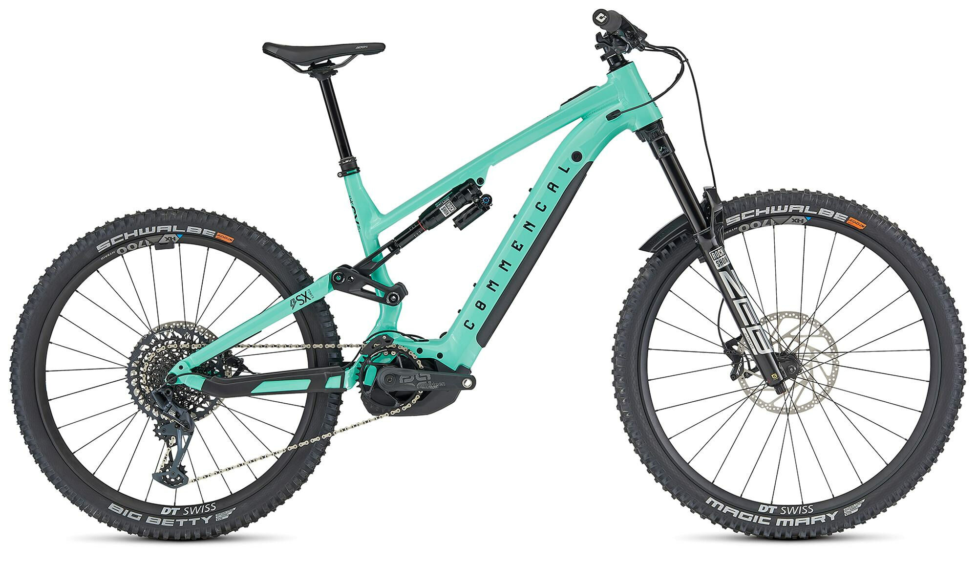 Commencal META POWER SX BOSCH RACE EMERALD GREEN 2023 29"/27,5" 625 Wh Diamant