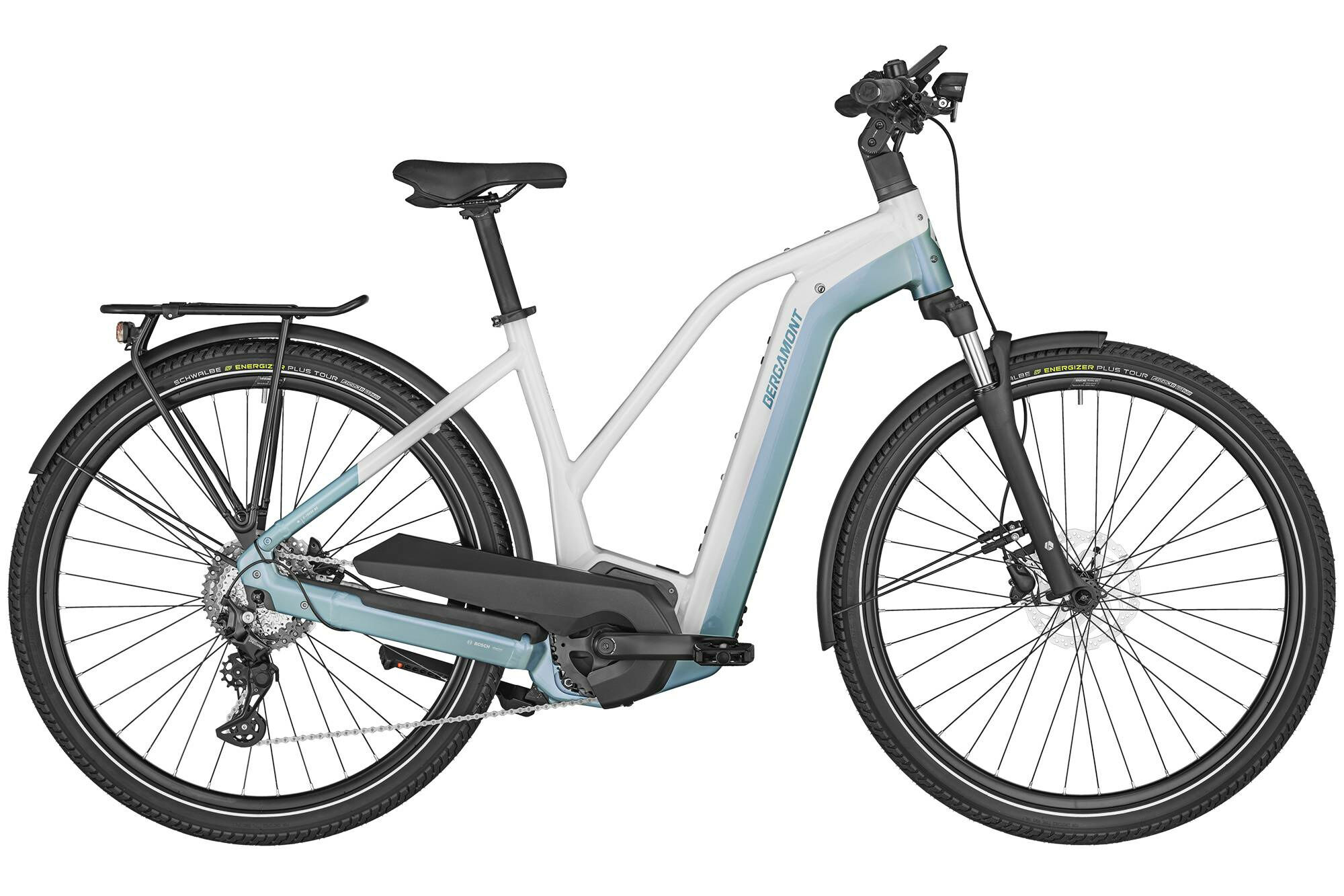 Bergamont E-Horizon Edition LTD Lady shiny white/blue 28" 750 Wh Trapez Bergamont E-Horizon Edition LTD Lady shiny white/blue 28" 750 Wh Trapez