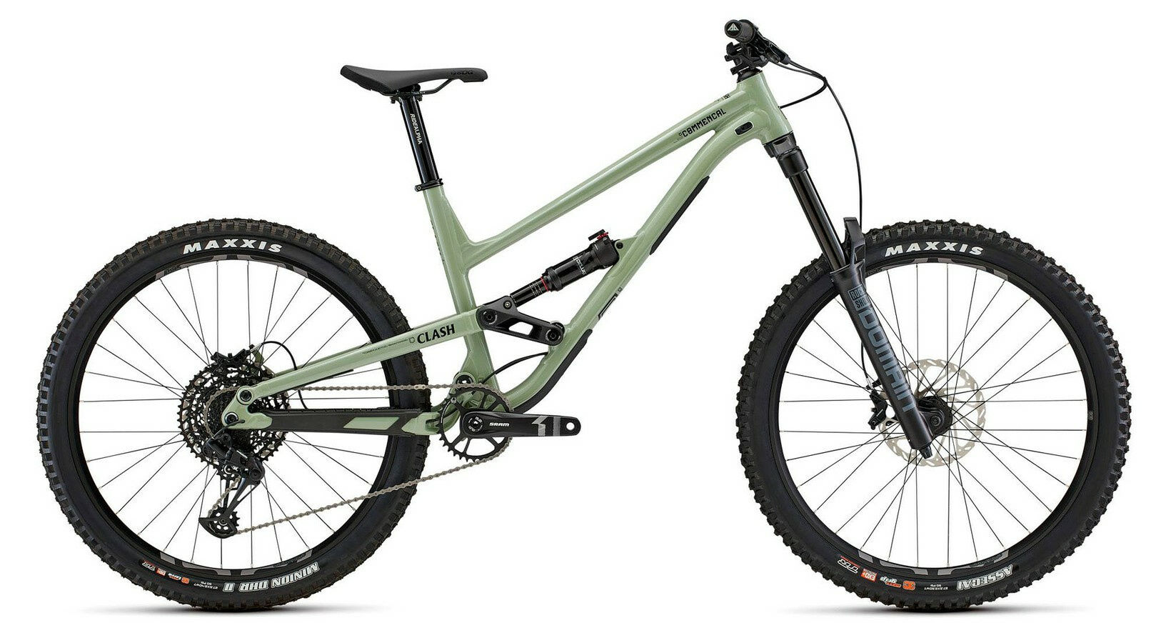 Commencal CLASH ORIGIN HERITAGE GREEN 2022 27,5" Diamant