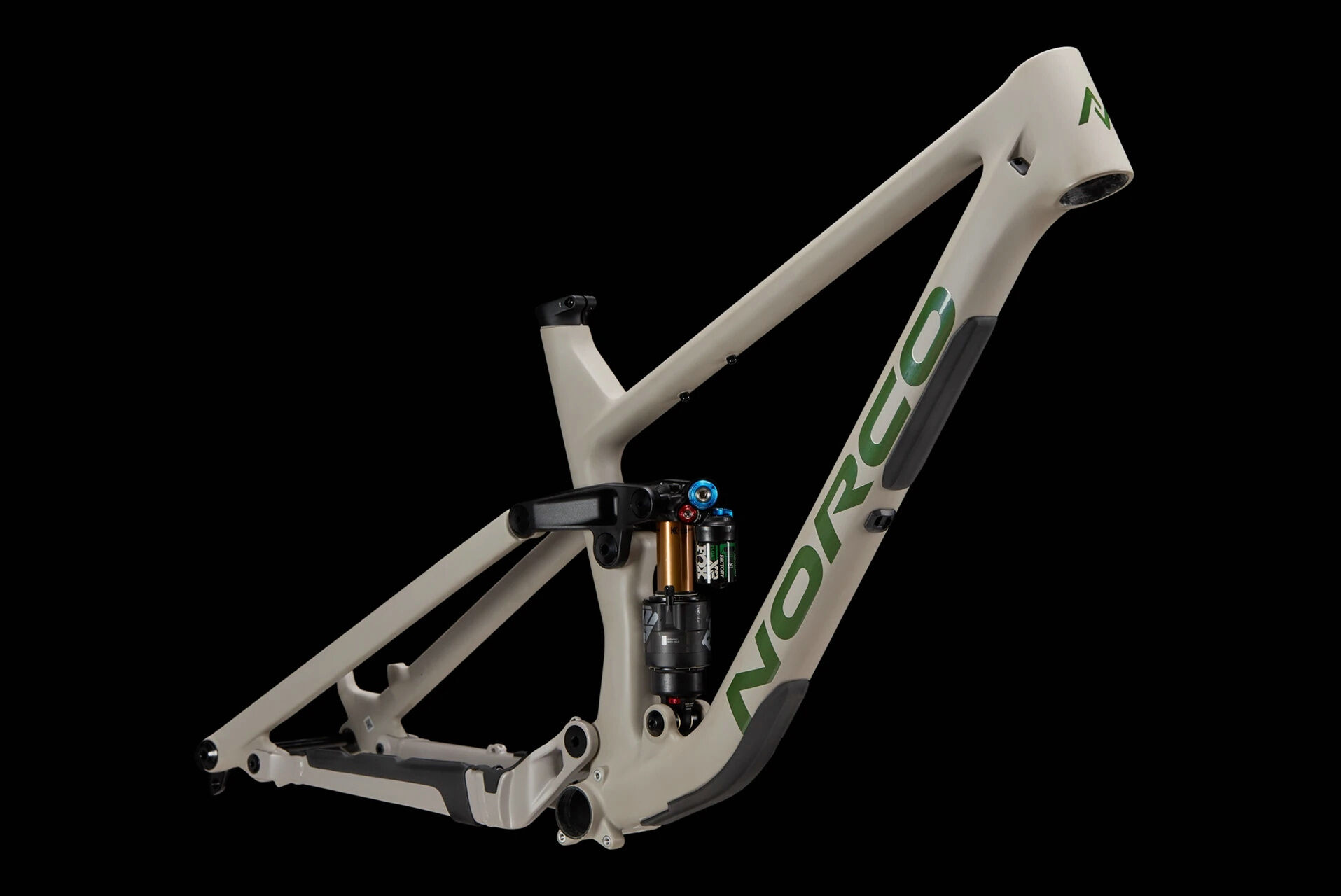 Norco SIGHT C FRAMESET Grey/ Green Diamant