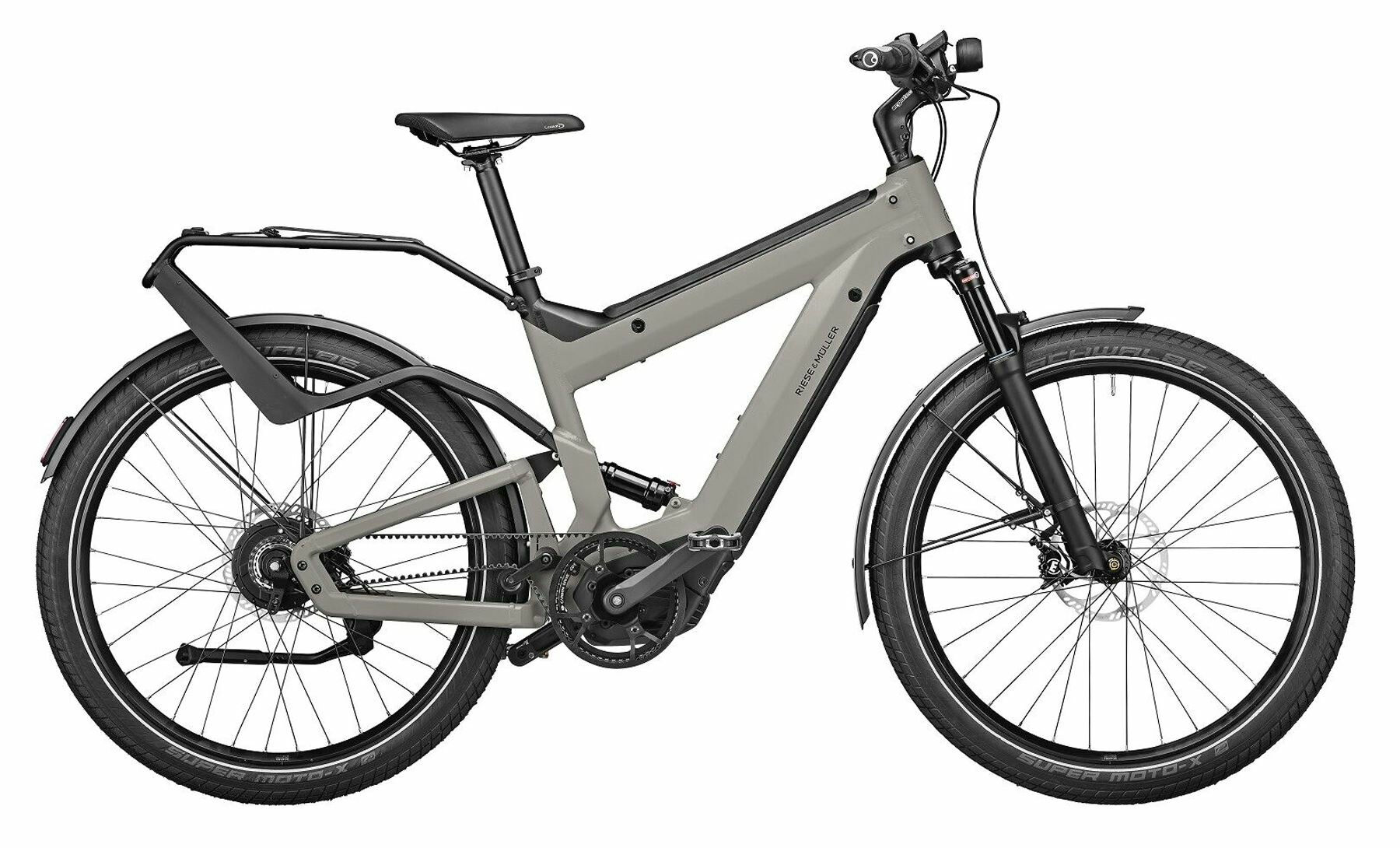 Riese & Müller SUPERDELITE GT VARIO warm silver matt 27;5" 1125 Wh Diamant 47 cm