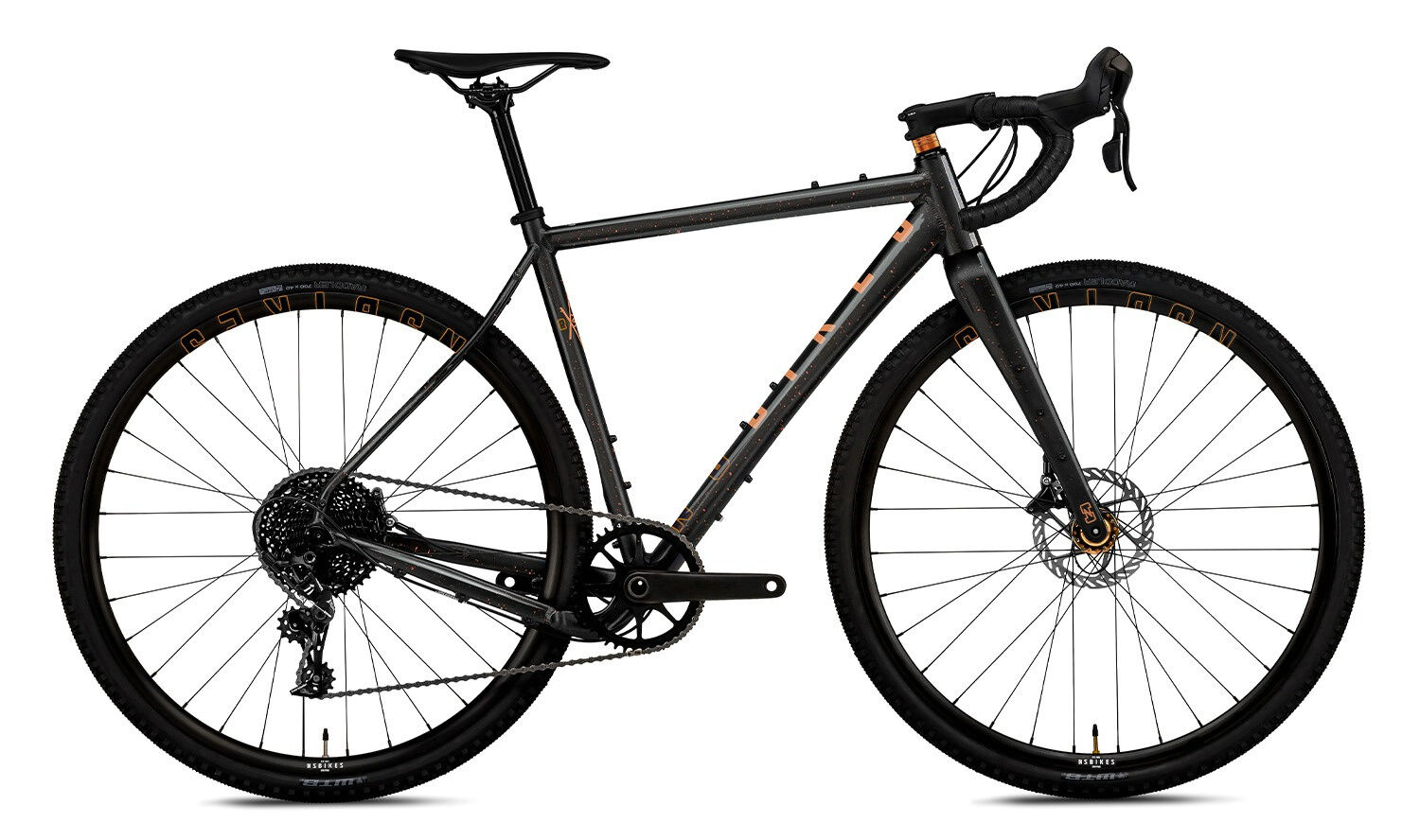 NS Bikes RAG+ 2, 700C Gravel Black 28" Diamant XL