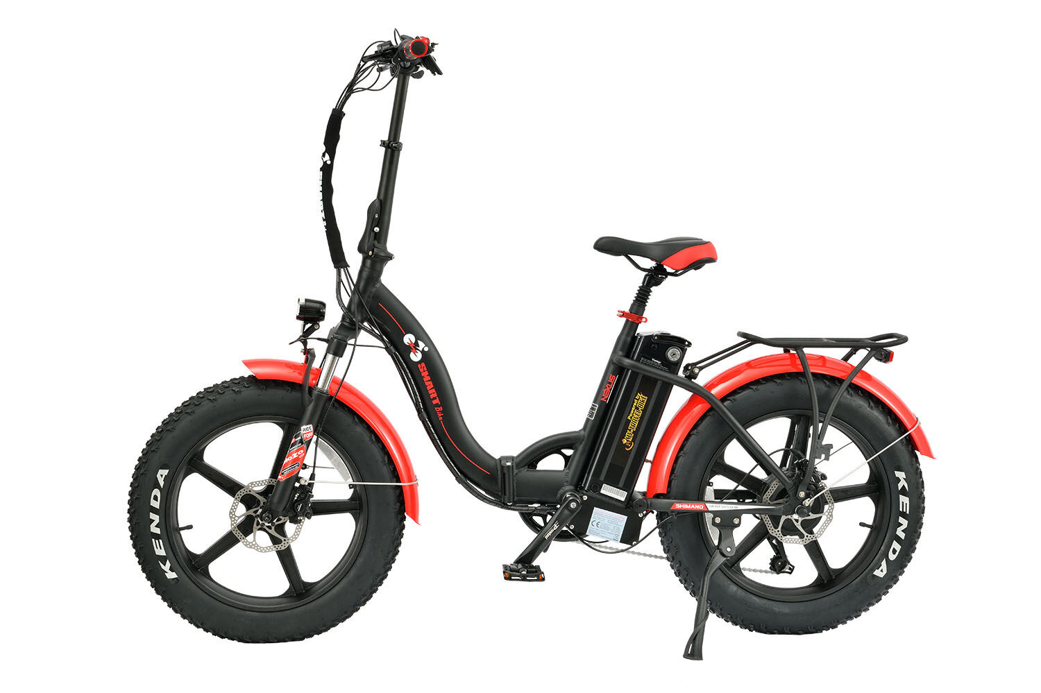 SMARTbike NEXUS 4.0 - 20" 690 Wh - schwarz-rot U