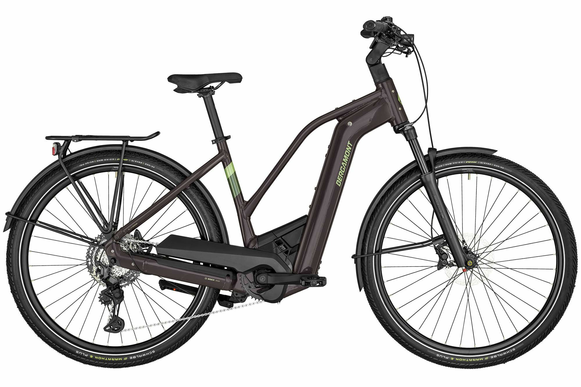 Bergamont E-Horizon Premium Expert Lady shiny cassis red 28" 750 Wh Trapez