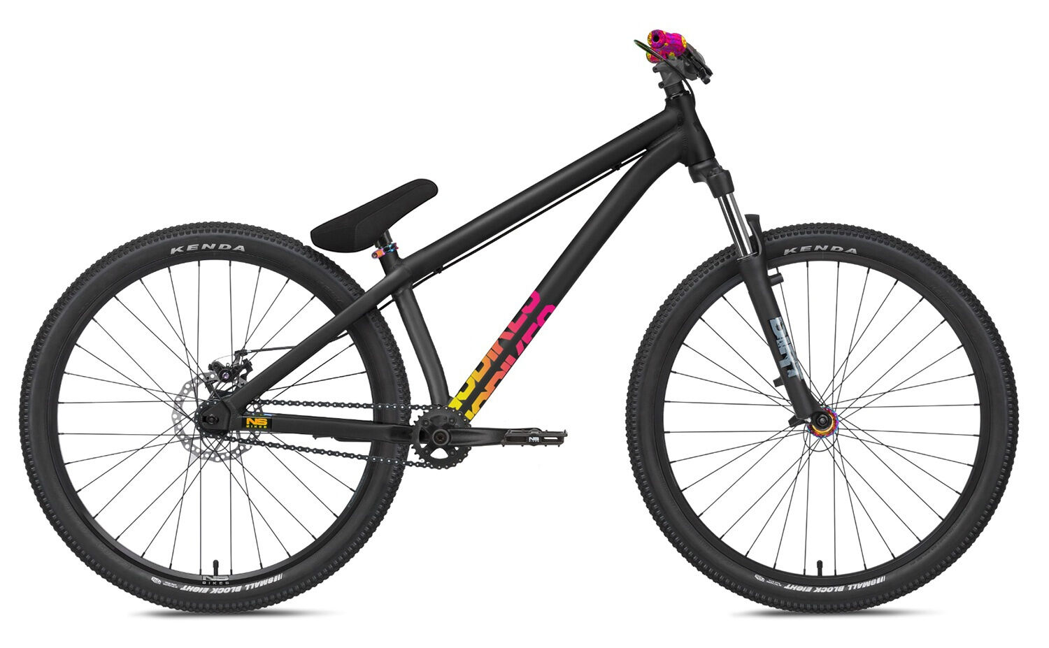 NS Bikes Zircus Pumptrack/Funbike Black 26" Diamant