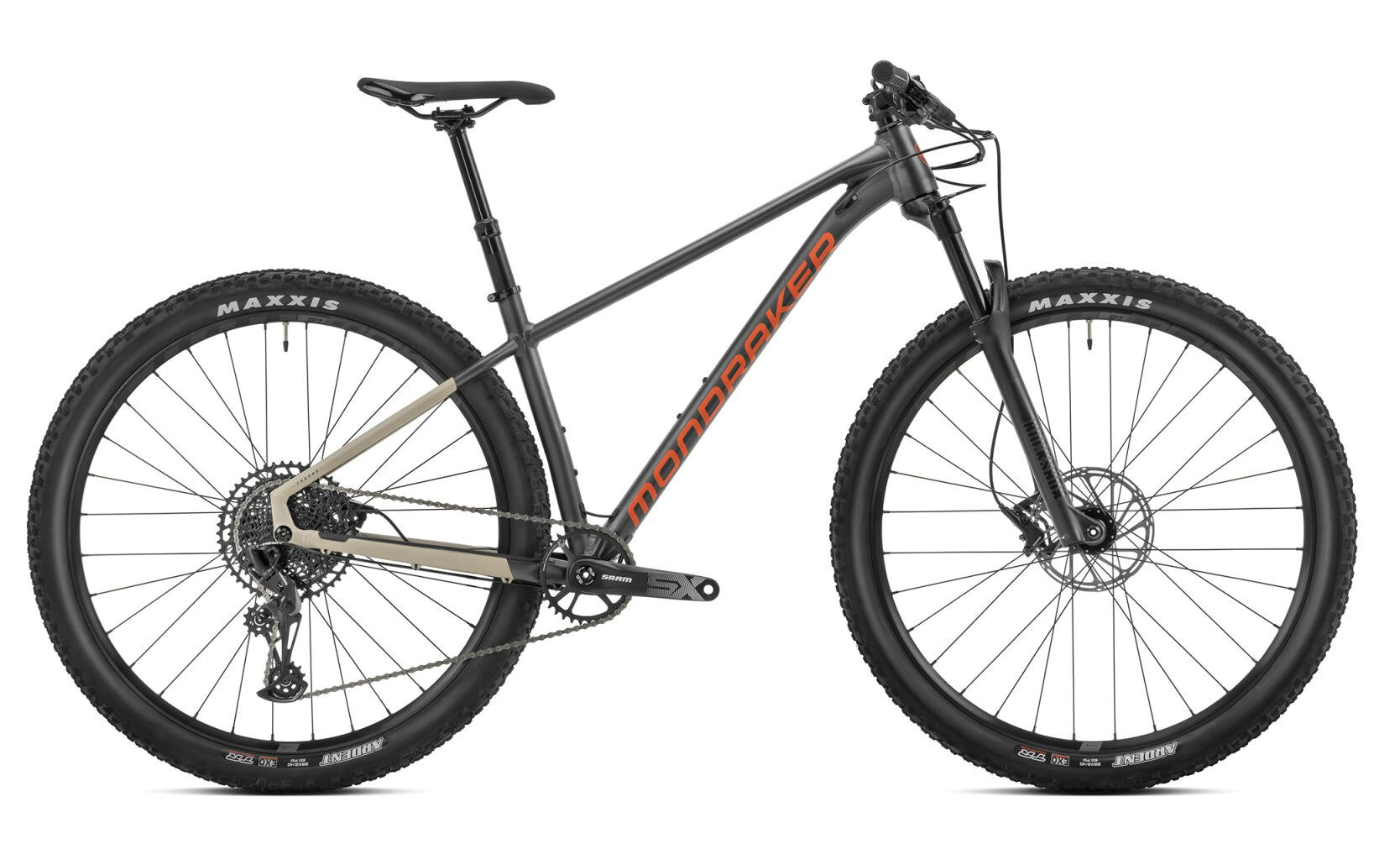 Mondraker CHRONO DC graphite/grau/orange 2023 29" Diamant