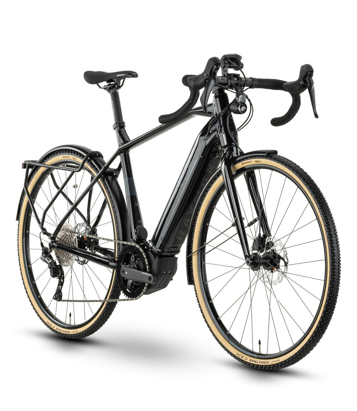 Raymon GravelRay E 6.5 black/grey 2022 28" 410 Wh Diamant