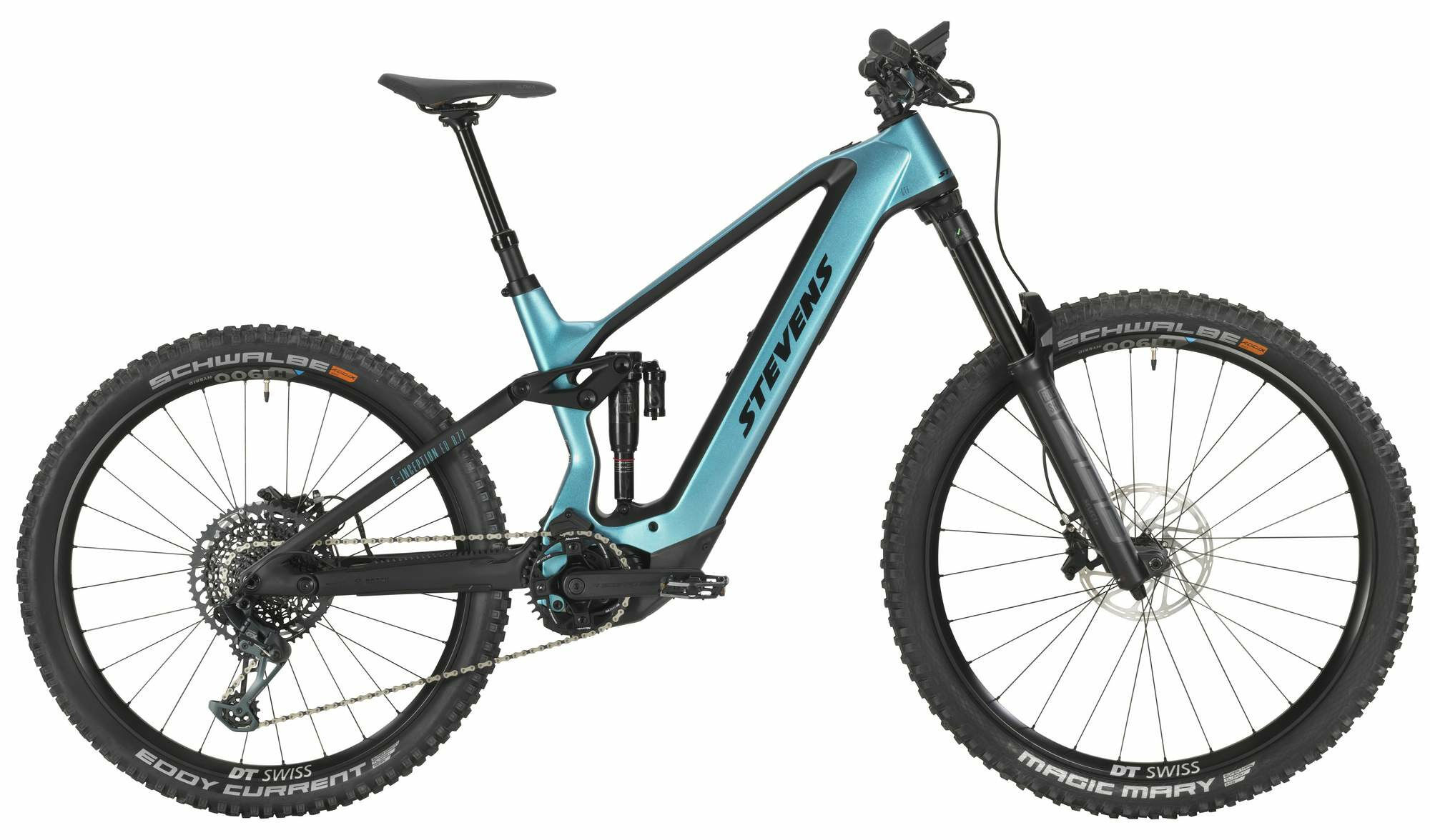 Stevens E-INCEPTION ED 8.7.1 GTF Ocean Blue Black 29"/27;5" 750 Wh Diamant 16"