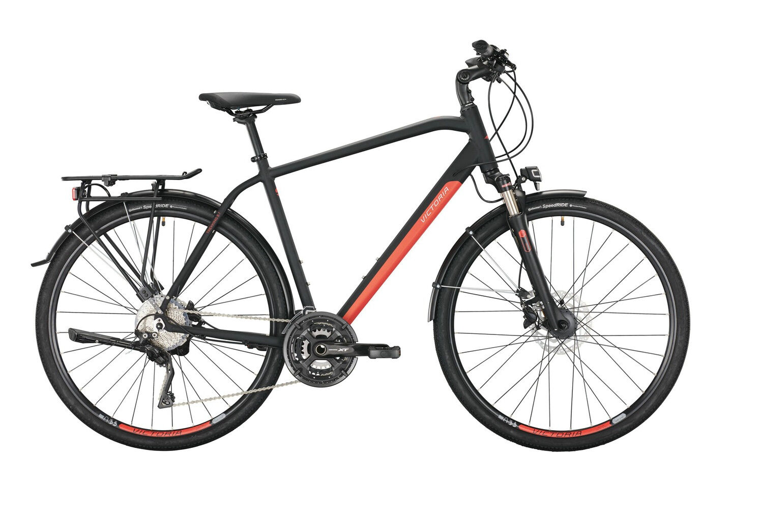 Victoria Trekking 8.7 Black Matt 2022 28" Diamant