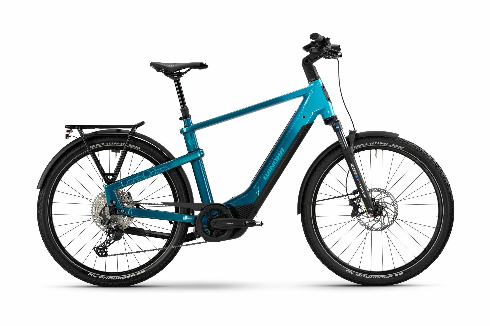 Winora YAKUN X12 HIGH - 275" 800 Wh - blue monday/aqua-gloss