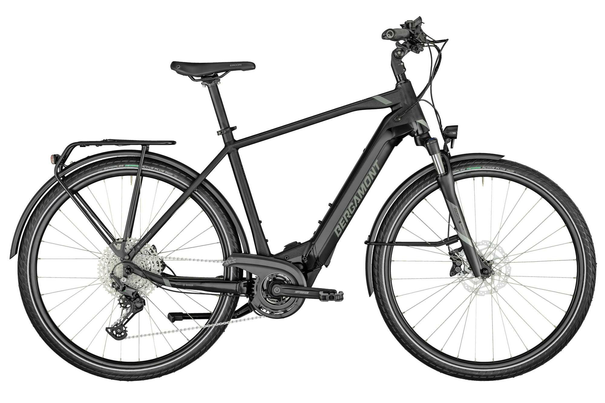Bergamont E-Horizon Expert anthracite (matt) 28" 625 Wh Diamant
