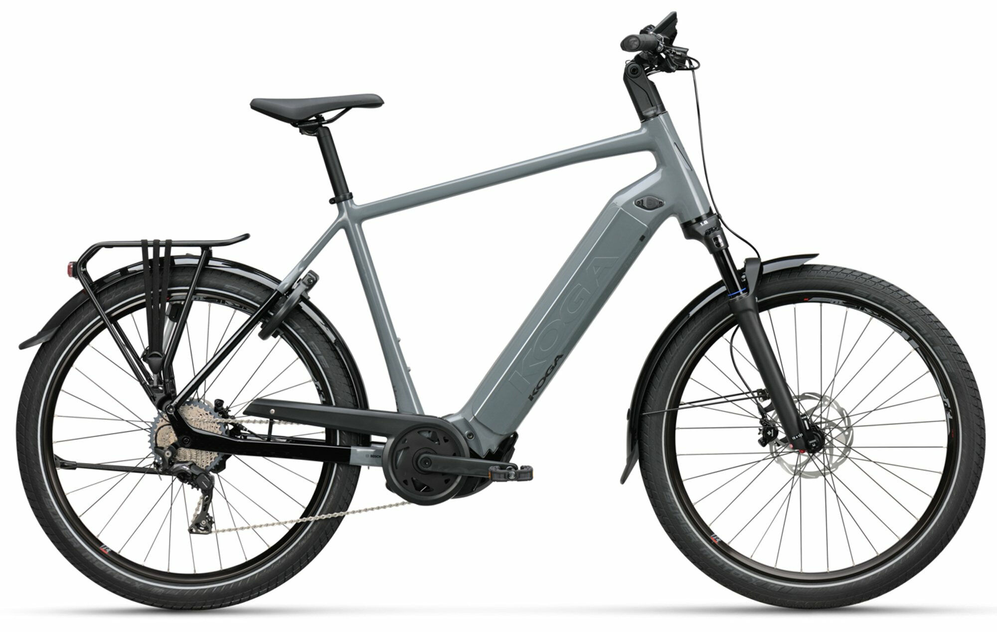 Koga Pace B05 Gents Suspension Basalt grey / Black High Gloss 27;5" 625 Wh Diama... L