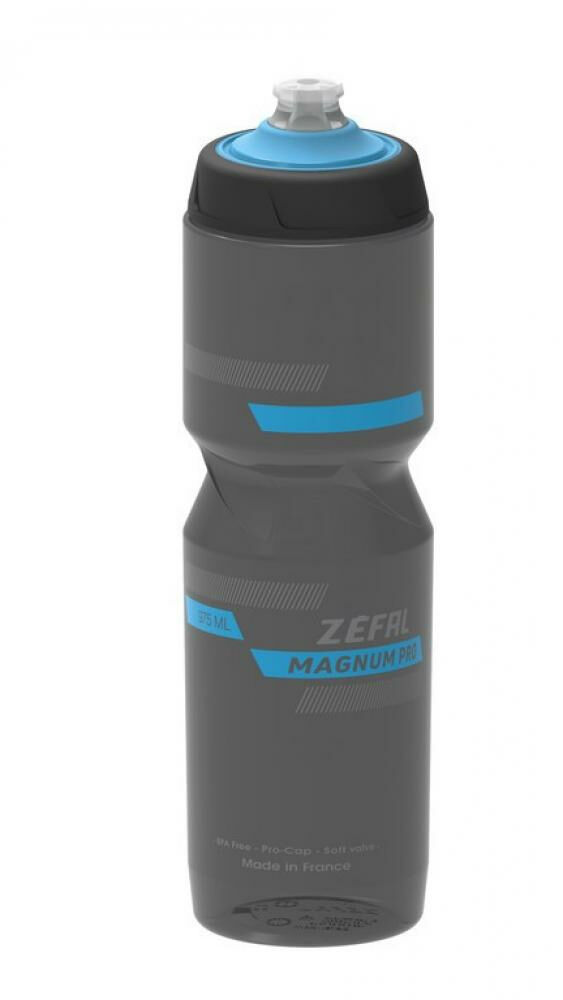 Zéfal MAGNUM PRO Trinkflasche smokedblack/blue/grey